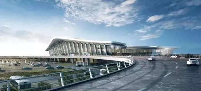 Grid Structure Terminal Steel ການກໍ່ສ້າງ