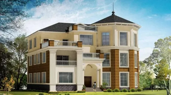 ໂຄງສ້າງເຫຼັກຫນັກ Prefabricated ເຮືອນ