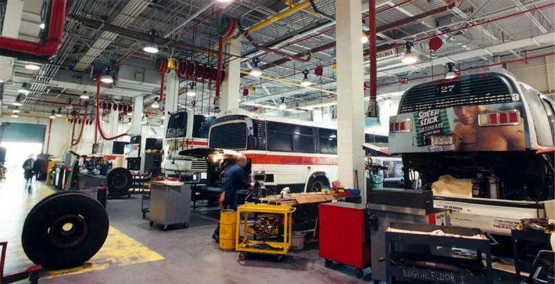 Steel Structure Bus Depot