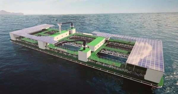 Indoor Aquaculture Warehouse Steel ກໍ່ສ້າງ