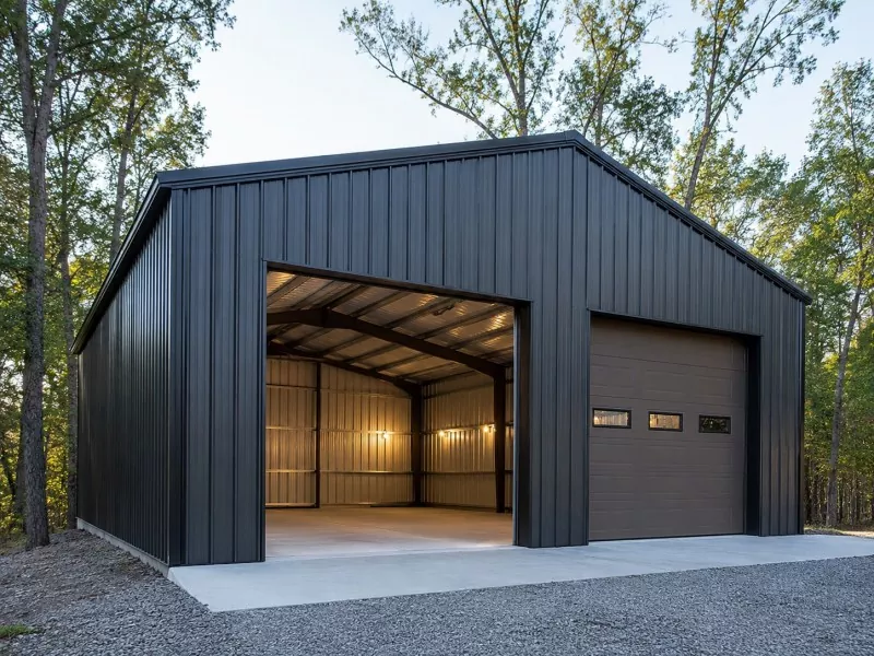 Light Gauge Steel Structure ການກໍ່ສ້າງ garage