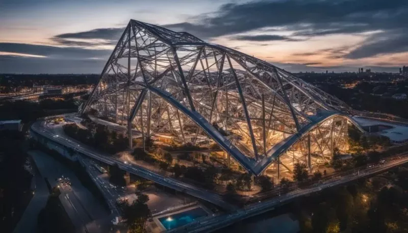 ຫ້ອງວາງສະແດງ Space Truss