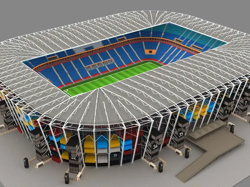 Steel Frame Modular Assembled Stadium