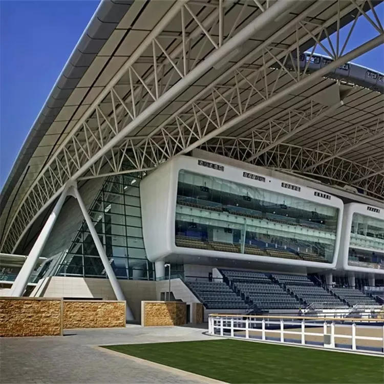 Steel Pipe Truss Adapted Stadium