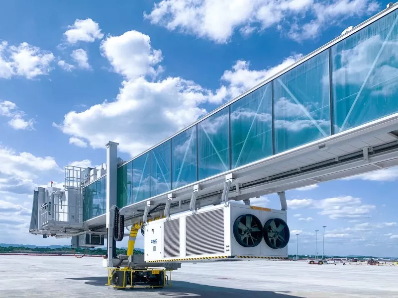 ໂຄງສ້າງເຫຼັກ Boarding Bridge Corridor
